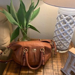 Coach Brown Leather Satchel